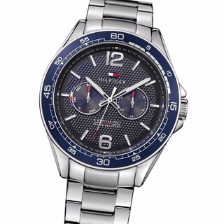 Foto 3 | Foto 3 | Reloj Tommy Hilfiger Hombre Erik 1791366 Caja Redonda 46mm Diámetro Acero Inoxidable Cierre Desplegable Movimiento Cuarzo