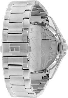 Foto 7 | Foto 7 | Reloj Tommy Hilfiger Hombre Erik 1791366 Caja Redonda 46mm Diámetro Acero Inoxidable Cierre Desplegable Movimiento Cuarzo