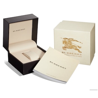 Foto 6 | Foto 8 | Reloj Burberry Hombre The City Bu9808 Caja Redonda 42mm Diámetro Acero Inoxidable Cierre Hebilla Movimiento Cuarzo Dial Blanco