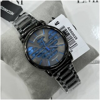 Foto 8 | Foto 8 | Reloj Emporio Armani Hombre Meccanico Ar60029 Caja Redonda 43mm Diámetro Acero Inoxidable Cierre Desplegable