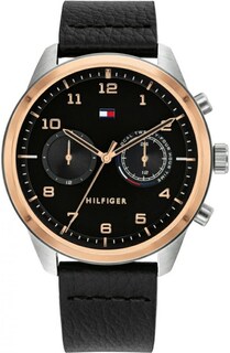 Foto 5 | Foto 6 | Reloj Tommy Hilfiger Hombre Patrick 1791786 Caja Redonda 44mm Diámetro Acero Inoxidable Cierre Hebilla Movimiento Cuarzo