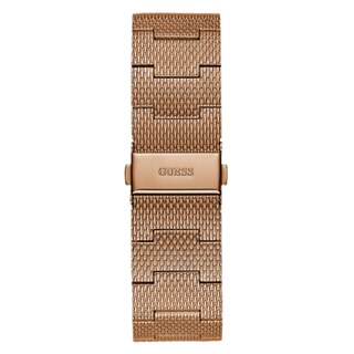 Foto 3 | Foto 3 | Reloj Guess Hombre Classic Gw0074g1 Caja Redonda 44mm Diámetro Acero Inoxidable Cierre Desplegable Movimiento Cuarzo Dial Cafe