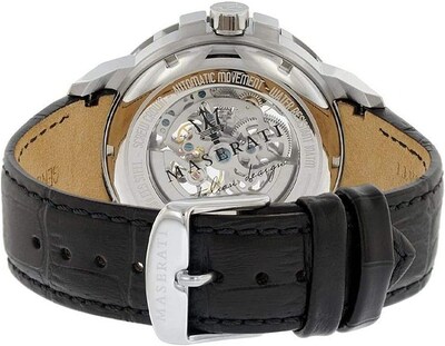 Foto 4 | Foto 4 | Reloj Maserati Hombre Ingegno R8821119002 Caja Redonda 45mm Diámetro Acero Inoxidable Cierre Hebilla Movimiento Cuarzo
