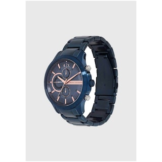 Foto 1 | Foto 1 | Reloj Armani Exchange Hombre Classic Ax2430 Caja Redonda 46mm Diámetro Acero Inoxidable Cierre Desplegable Movimiento Cuarzo