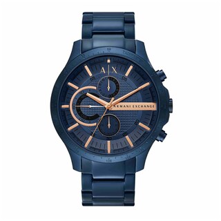 Foto 2 | Foto 2 | Reloj Armani Exchange Hombre Classic Ax2430 Caja Redonda 46mm Diámetro Acero Inoxidable Cierre Desplegable Movimiento Cuarzo