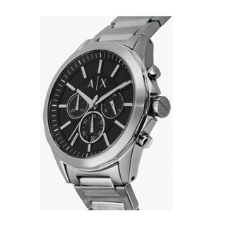 Foto 1 | Foto 1 | Reloj Armani Exchange Hombre Classic Ax2600 Caja Redonda 44mm Diámetro Acero Inoxidable Cierre Desplegable Movimiento Cuarzo