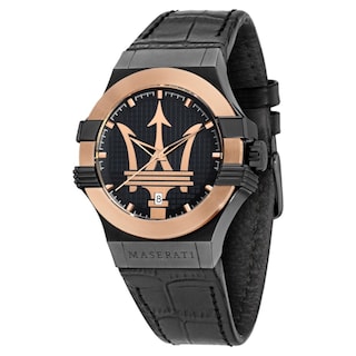 Foto 1 | Foto 1 | Reloj Maserati Hombre Potenza R8851108032 Caja Redonda 40mm Diámetro Acero Inoxidable Cierre Hebilla Movimiento Cuarzo