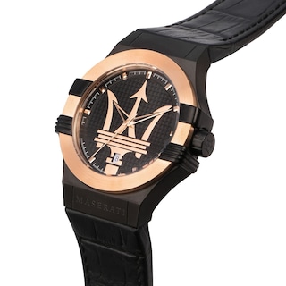 Foto 4 | Foto 4 | Reloj Maserati Hombre Potenza R8851108032 Caja Redonda 40mm Diámetro Acero Inoxidable Cierre Hebilla Movimiento Cuarzo