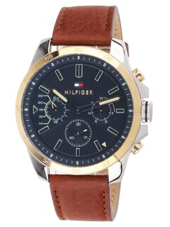 Foto 3 | Foto 3 | Reloj Tommy Hilfiger Hombre Decker 1791561 Caja Redonda 48mm Diámetro Acero Inoxidable Cierre Hebilla Movimiento Cuarzo