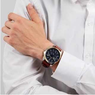 Foto 6 | Foto 8 | Reloj Tommy Hilfiger Hombre Decker 1791561 Caja Redonda 48mm Diámetro Acero Inoxidable Cierre Hebilla Movimiento Cuarzo