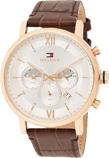 Foto 4 | Foto 4 | Reloj Tommy Hilfiger Hombre Evan 1710394 Caja Redonda 44mm Diámetro Acero Inoxidable Cierre Hebilla Movimiento Cuarzo