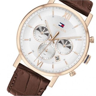 Foto 5 | Foto 5 | Reloj Tommy Hilfiger Hombre Evan 1710394 Caja Redonda 44mm Diámetro Acero Inoxidable Cierre Hebilla Movimiento Cuarzo
