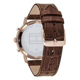 Foto 6 | Foto 6 | Reloj Tommy Hilfiger Hombre Evan 1710394 Caja Redonda 44mm Diámetro Acero Inoxidable Cierre Hebilla Movimiento Cuarzo