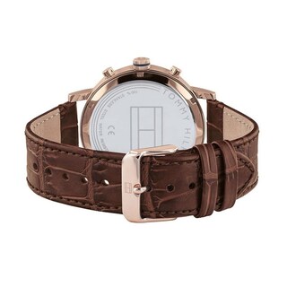 Foto 8 | Foto 8 | Reloj Tommy Hilfiger Hombre Evan 1710394 Caja Redonda 44mm Diámetro Acero Inoxidable Cierre Hebilla Movimiento Cuarzo