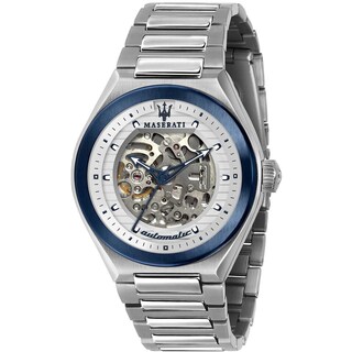 Foto 8 | Foto 8 | Reloj Maserati Hombre Triconic R8823139001 Caja Redonda 40mm Diámetro Acero Inoxidable Cierre Desplegable Movimiento Cuarzo