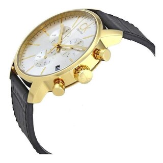 Foto 3 | Foto 3 | Reloj Calvin Klein Hombre City K2g275c6 Caja Redonda 43mm Diámetro Acero Inoxidable Cierre Hebilla Movimiento Cuarzo