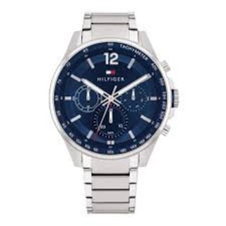 Foto 4 | Foto 4 | Reloj Tommy Hilfiger Hombre Bennett 1791725 Caja Redonda 44mm Diámetro Acero Inoxidable Cierre Desplegable Movimiento Cuarzo