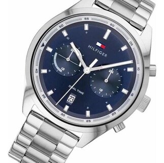 Foto 7 | Foto 7 | Reloj Tommy Hilfiger Hombre Bennett 1791725 Caja Redonda 44mm Diámetro Acero Inoxidable Cierre Desplegable Movimiento Cuarzo