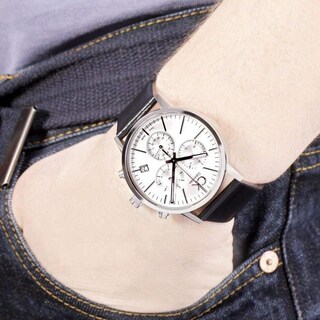 Foto 5 | Foto 5 | Reloj Calvin Klein Hombre Minimal K7627120 Caja Redonda 42mm Diámetro Acero Inoxidable Cierre Hebilla Movimiento Cuarzo