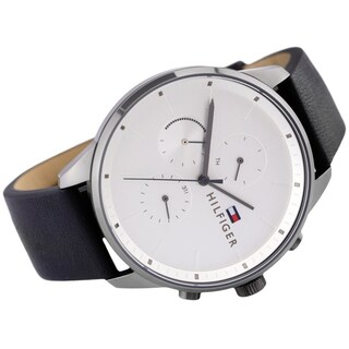 Foto 7 | Foto 7 | Reloj Tommy Hilfiger Hombre Chase 1791489 Caja Redonda 44mm Diámetro Acero Inoxidable Cierre Hebilla Movimiento Cuarzo