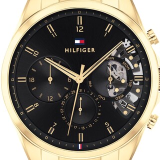 Foto 6 | Foto 6 | Reloj Tommy Hilfiger Hombre Herren 1710447 Caja Redonda 43mm Diámetro Acero Inoxidable Cierre Desplegable Movimiento Cuarzo