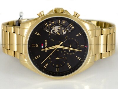 Foto 7 | Foto 7 | Reloj Tommy Hilfiger Hombre Herren 1710447 Caja Redonda 43mm Diámetro Acero Inoxidable Cierre Desplegable Movimiento Cuarzo