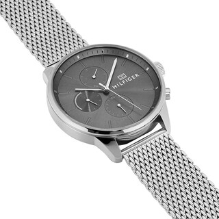 Foto 7 | Foto 7 | Reloj Tommy Hilfiger Hombre Denim 1791484 Caja Redonda 44mm Diámetro Acero Inoxidable Cierre Deslizante Movimiento Cuarzo