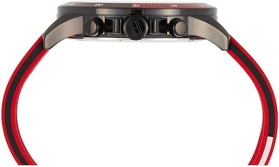 Foto 5 | Foto 5 | Reloj Tommy Hilfiger Hombre Bank 1791722 Caja Redonda 46mm Diámetro Acero Inoxidable Cierre Hebilla Movimiento Cuarzo Dial Negro