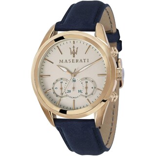 Foto 1 | Foto 1 | Reloj Maserati Hombre Traguardo R8871612016 Caja Redonda 45mm Diámetro Acero Inoxidable Cierre Hebilla Movimiento Cuarzo