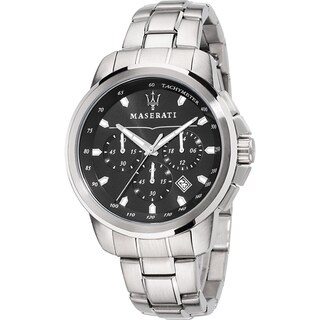 Foto 2 | Foto 2 | Reloj Maserati Hombre Successo R8873621001 Caja Redonda 45mm Diámetro Acero Inoxidable Cierre Desplegable Movimiento Cuarzo