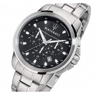 Foto 5 | Foto 5 | Reloj Maserati Hombre Successo R8873621001 Caja Redonda 45mm Diámetro Acero Inoxidable Cierre Desplegable Movimiento Cuarzo