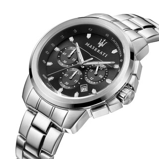 Foto 6 | Foto 6 | Reloj Maserati Hombre Successo R8873621001 Caja Redonda 45mm Diámetro Acero Inoxidable Cierre Desplegable Movimiento Cuarzo