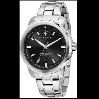 Foto 7 | Foto 7 | Reloj Maserati Hombre Successo R8873621001 Caja Redonda 45mm Diámetro Acero Inoxidable Cierre Desplegable Movimiento Cuarzo
