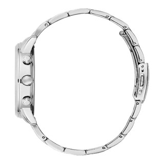 Foto 4 | Foto 4 | Reloj Guess Hombre Hendrix Gw0066g1 Caja Redonda 44mm Diámetro Acero Inoxidable Cierre Desplegable Movimiento Cuarzo