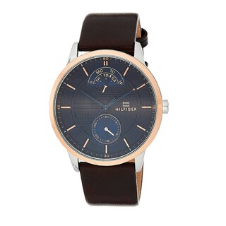 Foto 3 | Foto 3 | Reloj Tommy Hilfiger Hombre Hunter 1791605 Caja Redonda 44mm Diámetro Acero Inoxidable Cierre Hebilla Movimiento Cuarzo