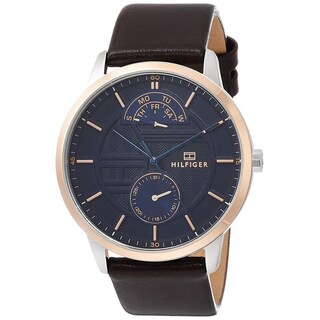 Foto 4 | Foto 4 | Reloj Tommy Hilfiger Hombre Hunter 1791605 Caja Redonda 44mm Diámetro Acero Inoxidable Cierre Hebilla Movimiento Cuarzo