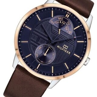 Foto 7 | Foto 7 | Reloj Tommy Hilfiger Hombre Hunter 1791605 Caja Redonda 44mm Diámetro Acero Inoxidable Cierre Hebilla Movimiento Cuarzo
