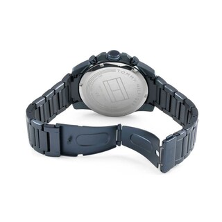 Foto 3 | Foto 3 | Reloj Tommy Hilfiger Hombre Decker 1791560 Caja Redonda 48mm Diámetro Acero Inoxidable Cierre Desplegable Movimiento Cuarzo