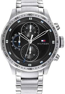 Foto 4 | Foto 4 | Reloj Tommy Hilfiger Hombre Trent 1791805 Caja Redonda 46mm Diámetro Acero Inoxidable Cierre Desplegable Movimiento Cuarzo