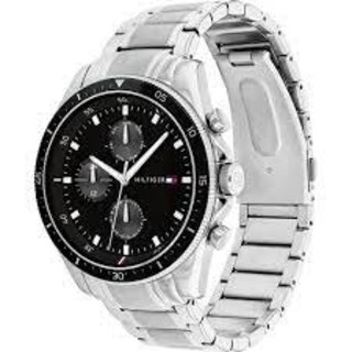 Foto 5 | Foto 5 | Reloj Tommy Hilfiger Hombre Trent 1791805 Caja Redonda 46mm Diámetro Acero Inoxidable Cierre Desplegable Movimiento Cuarzo