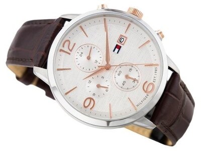 Foto 4 | Foto 4 | Reloj Tommy Hilfiger Hombre Liam 1710360 Caja Redonda 42mm Diámetro Acero Inoxidable Cierre Hebilla Movimiento Cuarzo