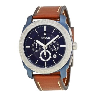 Foto 2 | Foto 2 | Reloj Fossil Hombre Modern Machine Fs5232 Caja Redonda 45mm Diámetro Acero Inoxidable Cierre Desplegable Movimiento Cuarzo