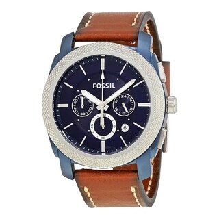 Foto 3 | Foto 3 | Reloj Fossil Hombre Modern Machine Fs5232 Caja Redonda 45mm Diámetro Acero Inoxidable Cierre Desplegable Movimiento Cuarzo