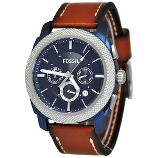 Foto 4 | Foto 4 | Reloj Fossil Hombre Modern Machine Fs5232 Caja Redonda 45mm Diámetro Acero Inoxidable Cierre Desplegable Movimiento Cuarzo