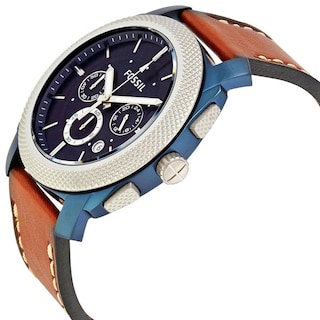 Foto 5 | Foto 5 | Reloj Fossil Hombre Modern Machine Fs5232 Caja Redonda 45mm Diámetro Acero Inoxidable Cierre Desplegable Movimiento Cuarzo