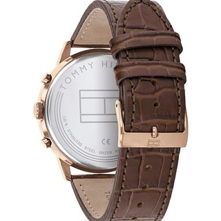Foto 4 | Foto 4 | Reloj Tommy Hilfiger Hombre Easton 1710435 Caja Redonda 44mm Diámetro Acero Inoxidable Cierre Hebilla Movimiento Cuarzo