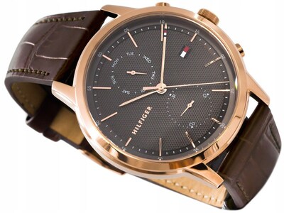 Foto 5 | Foto 5 | Reloj Tommy Hilfiger Hombre Easton 1710435 Caja Redonda 44mm Diámetro Acero Inoxidable Cierre Hebilla Movimiento Cuarzo