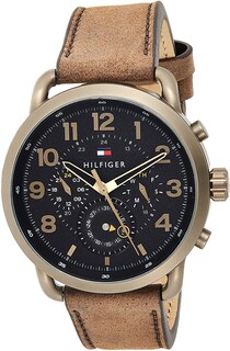 Foto 1 | Foto 1 | Reloj Tommy Hilfiger Hombre Briggs 1791425 Caja Redonda 46mm Diámetro Acero Inoxidable Cierre Hebilla Movimiento Cuarzo