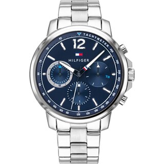 Foto 1 | Foto 1 | Reloj Tommy Hilfiger Hombre Landon 1791534 Caja Redonda 44mm Diámetro Acero Inoxidable Cierre Desplegable Movimiento Cuarzo