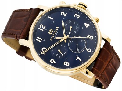 Foto 6 | Foto 6 | Reloj Tommy Hilfiger Hombre Daniel 1710380 Caja Redonda 44mm Diámetro Acero Inoxidable Cierre Hebilla Movimiento Cuarzo